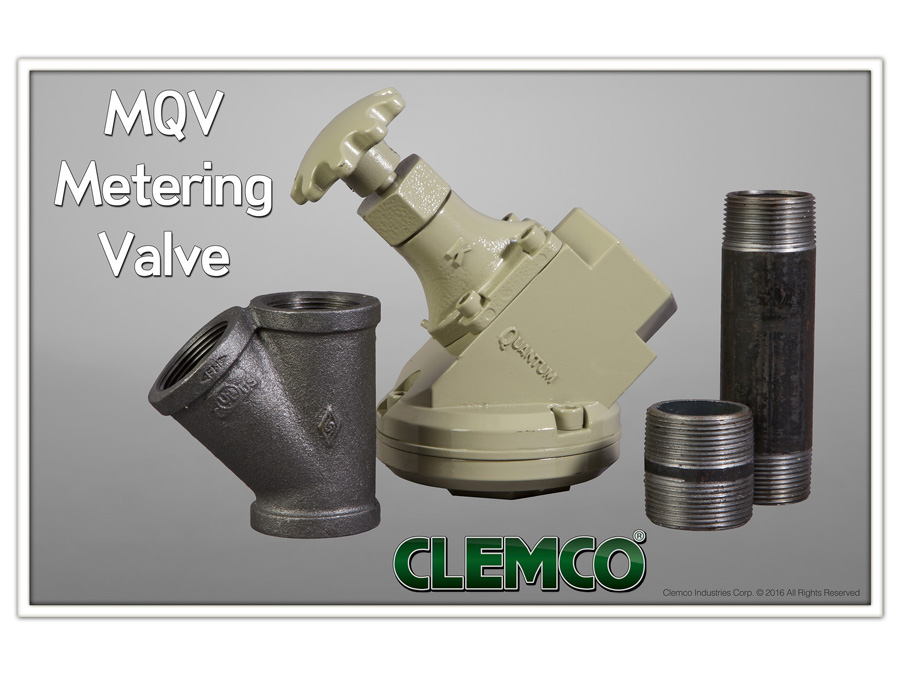 Clemco MQV Manual Quantum All-Media Metering Valve